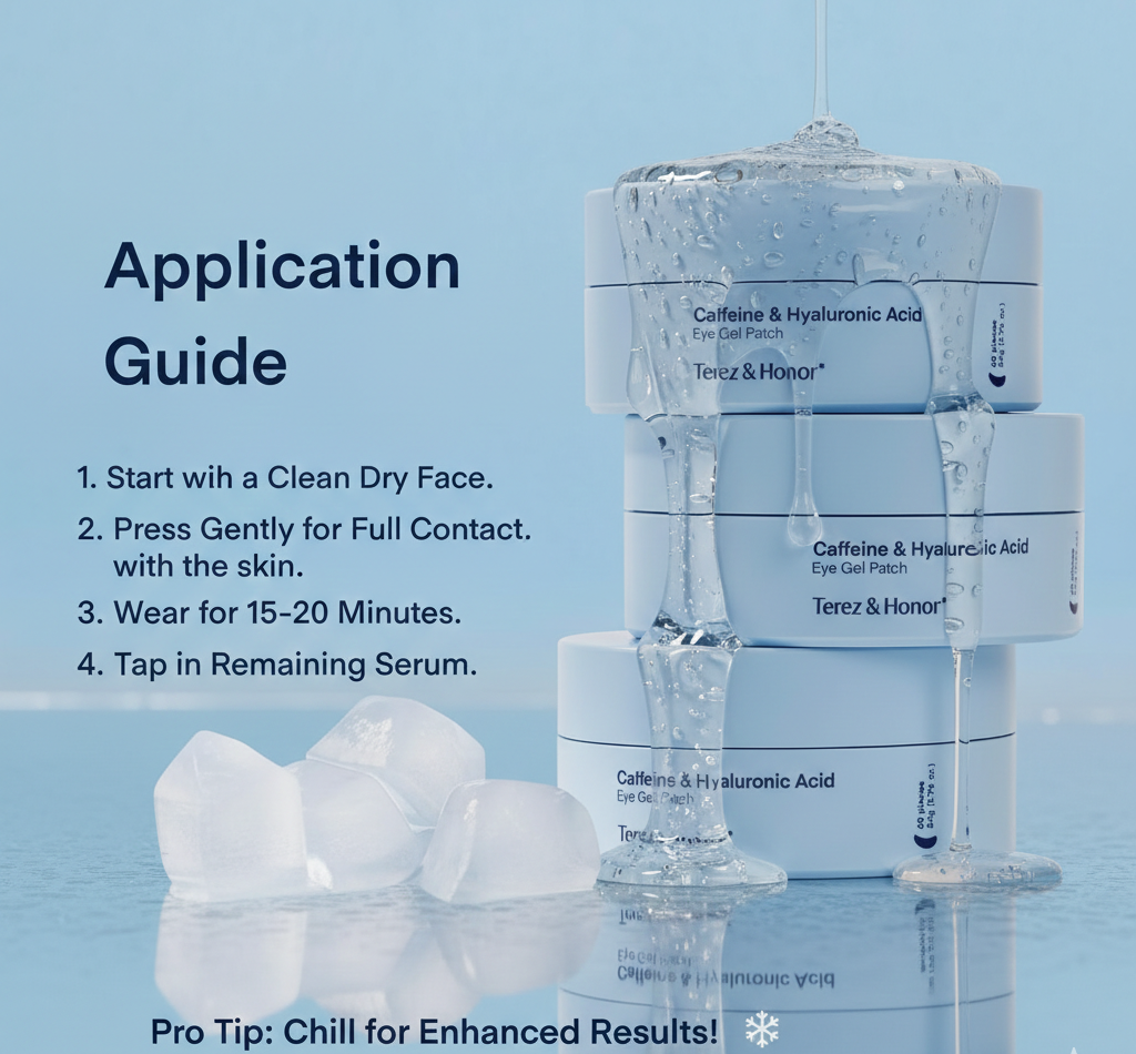 Caffeine & Hyaluronic Acid Eye Gel Patch