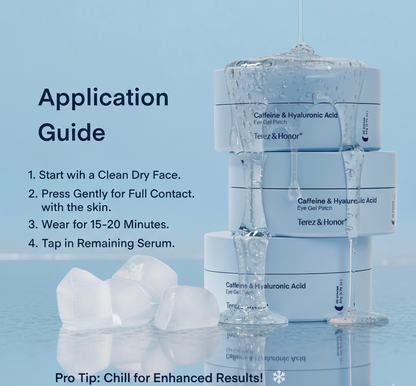 Caffeine & Hyaluronic Acid Eye Gel Patch