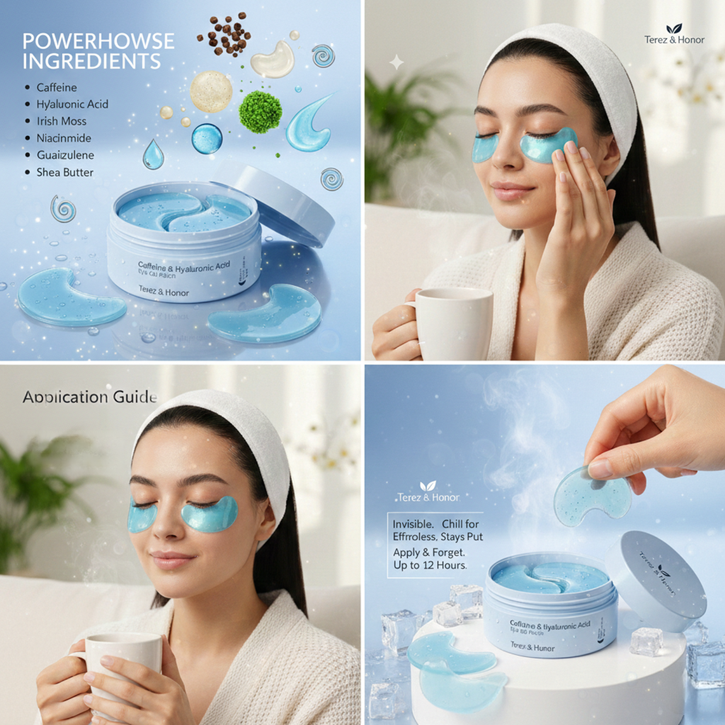 Caffeine & Hyaluronic Acid Eye Gel Patch